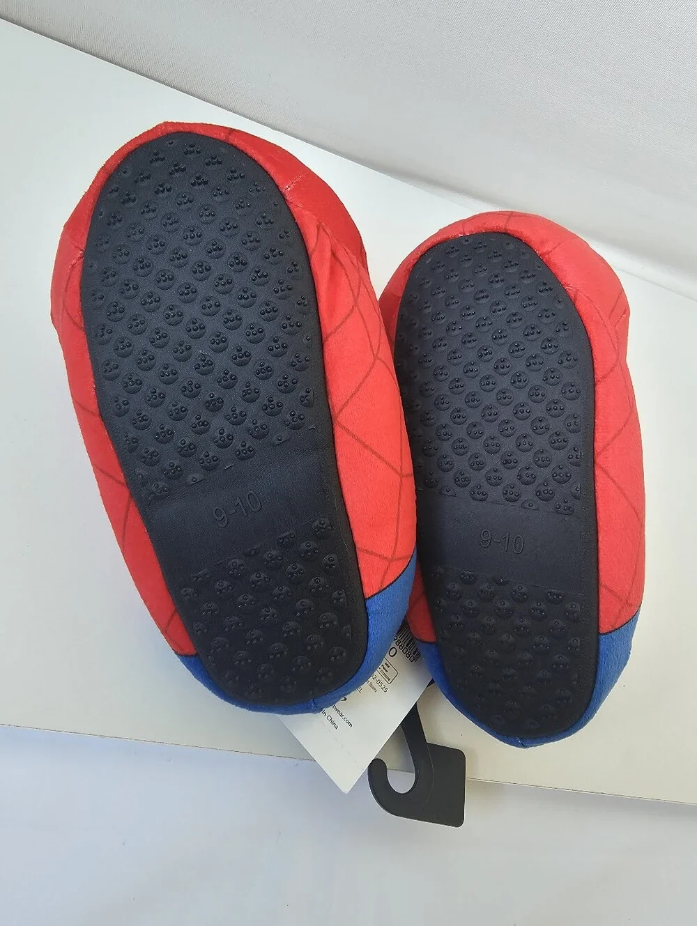 Marvel Spider-Man Plush Slippers Kids Toddler Sizes 9-10 11-12 NWT Choose Size